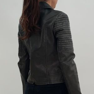 Forever 21 Faux Leather Moto Jacket